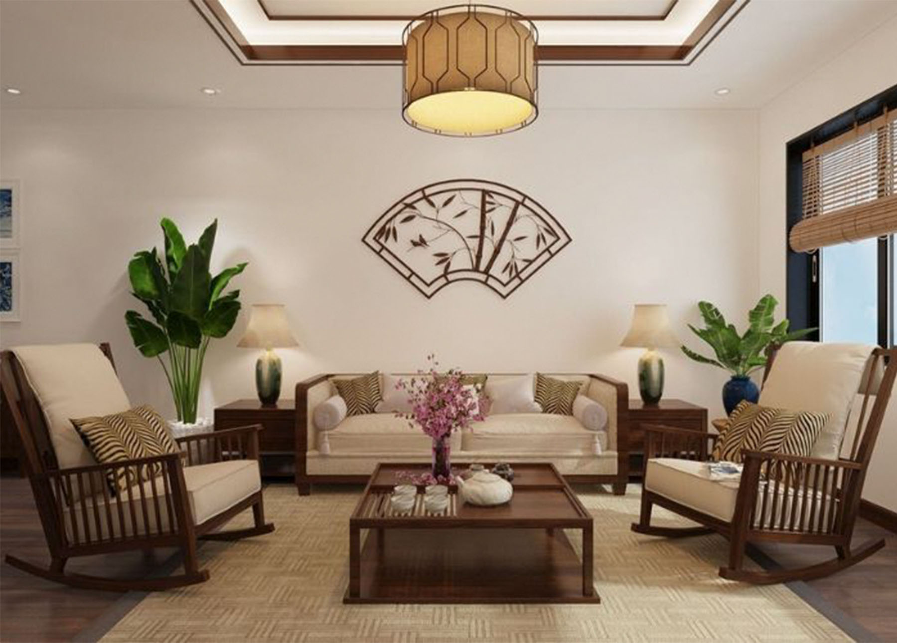 Sofa là thành phần không thể thiếu trong nội thất phong cách Indochine