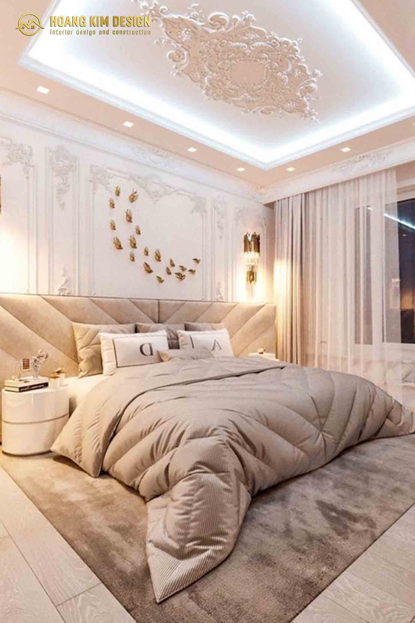 Mẫu phòng ngủ thiết kế theo phong cách cổ điển