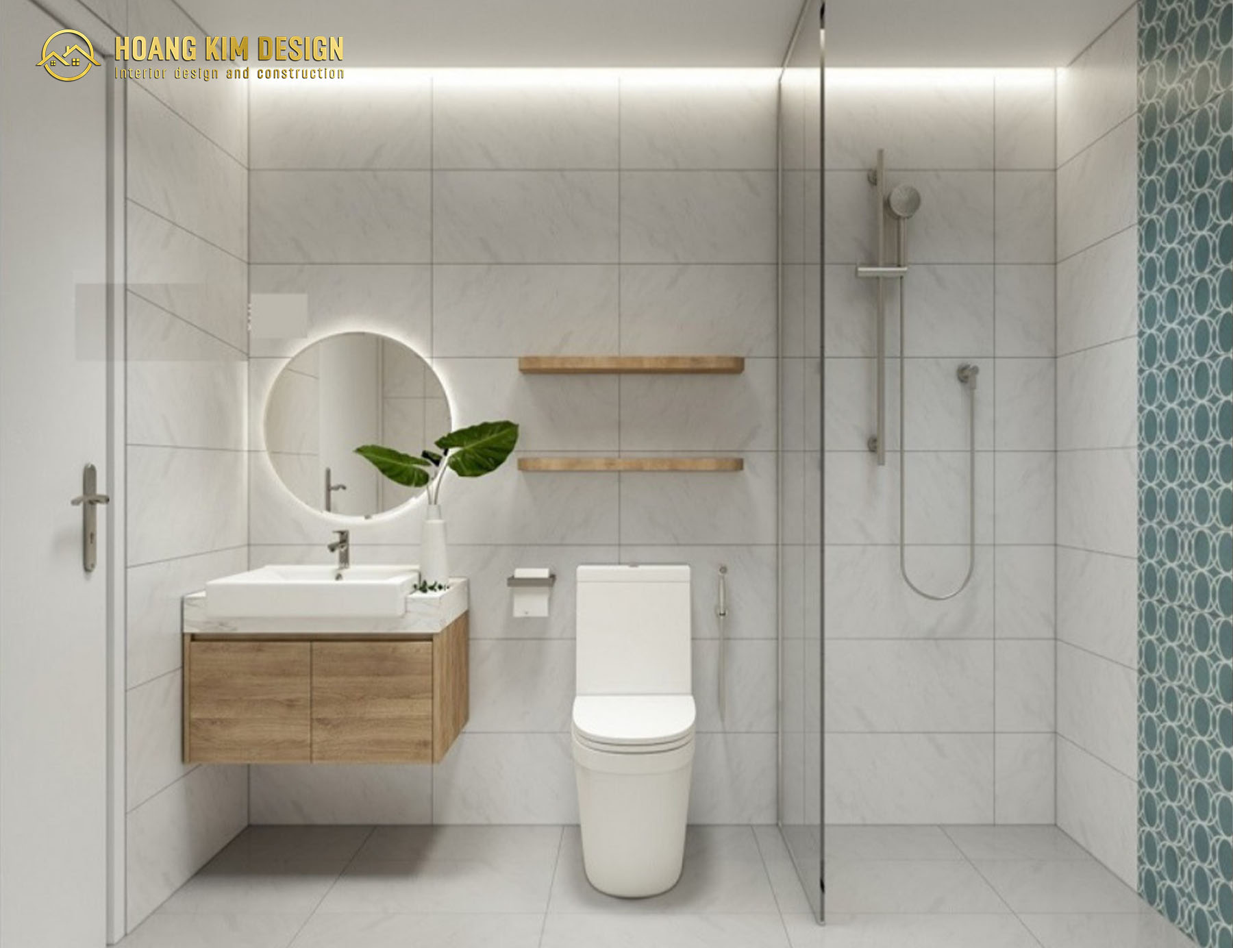 Không gian phòng tắm cũng cần những nội thất đa năng mà vẫn đảm bảo thiết kế đơn giản