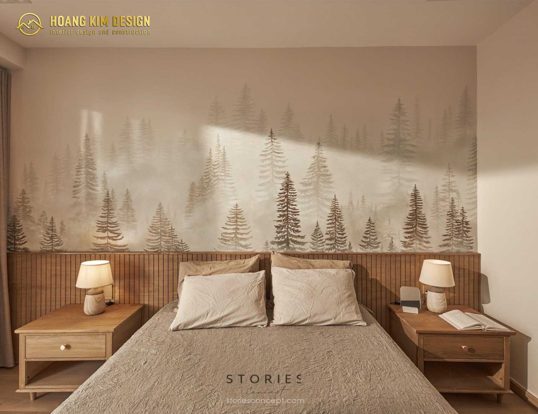 Màu sắc trung tính, hài hòa là đặc trưng của phòng ngủ phong cách Scandinavian