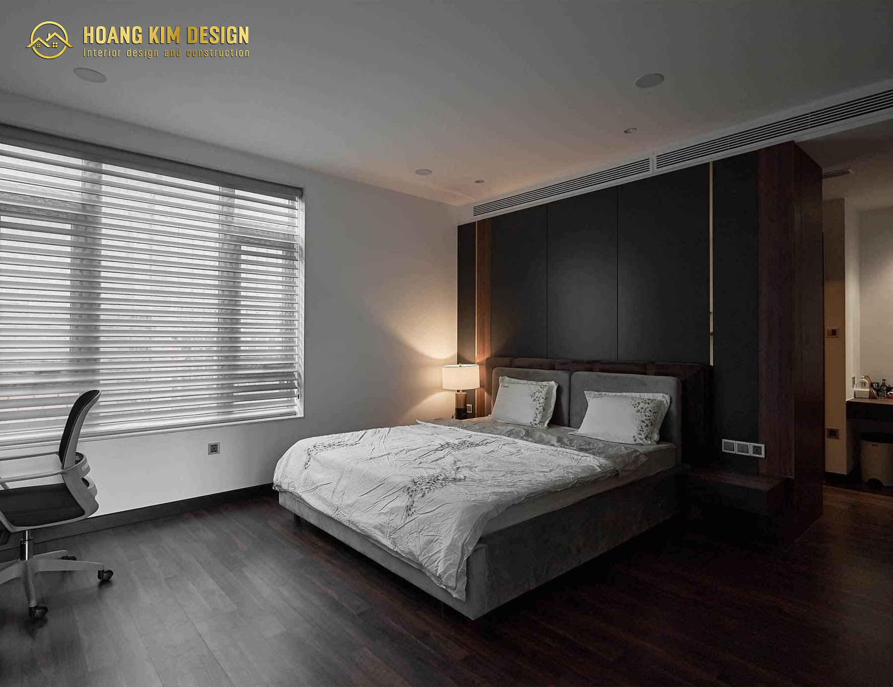 Phòng ngủ phong cách tối giản chúc trọng đến sự đơn giản và tinh tế
