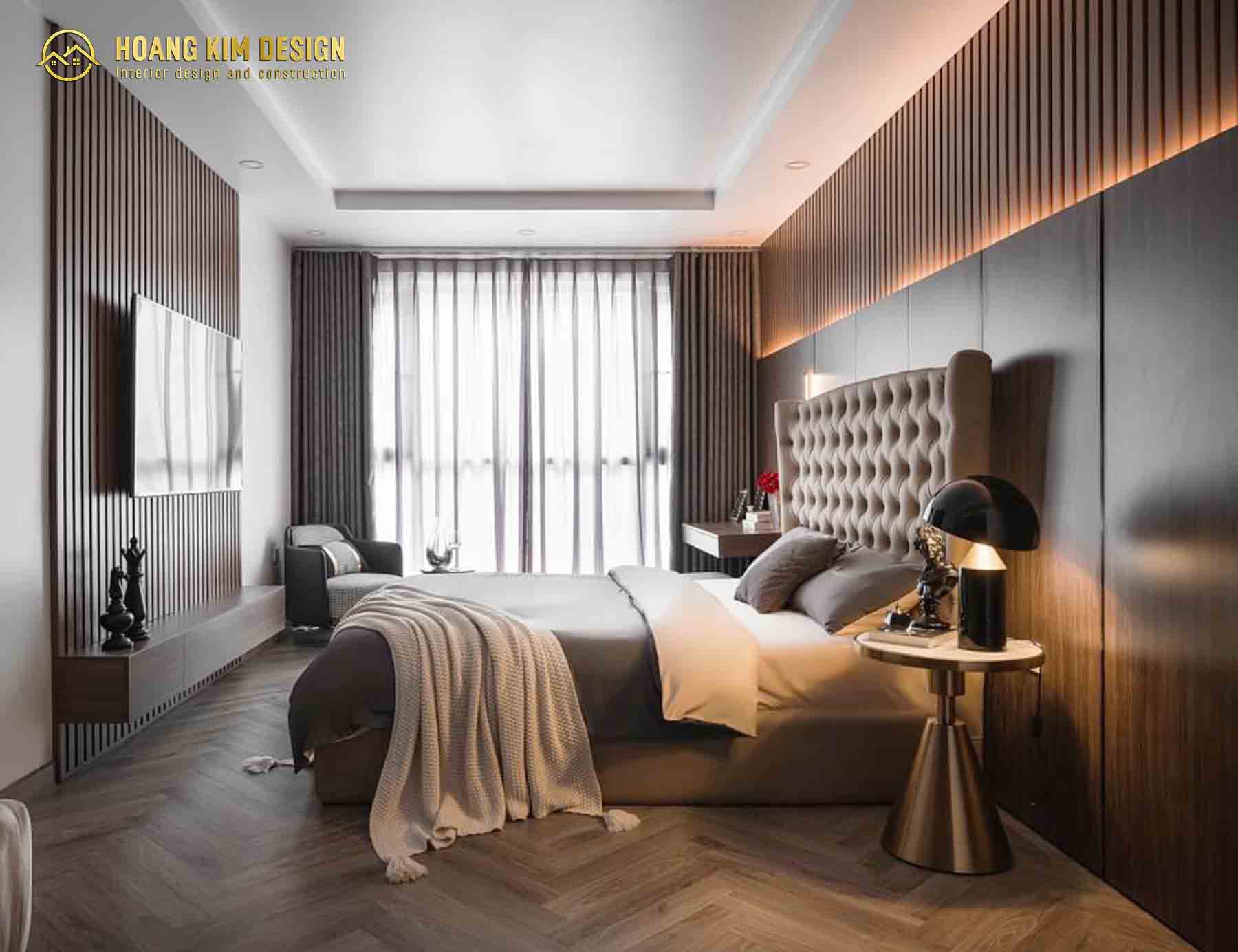 Phòng ngủ được thiết kế bởi Hoàng Kim Design